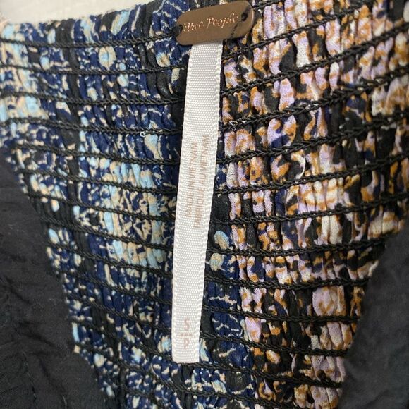 Free People Patchwork Come Together Maxi Dress Size S - Picture 5 of 6